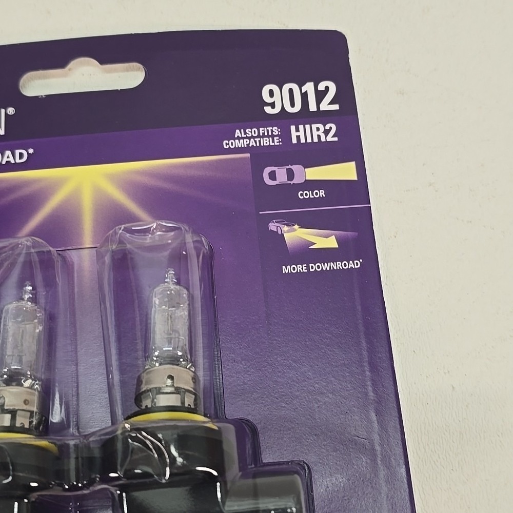 Sylvania XtraVision 9012 Two Bulbs Headlight Replacement OE HIR2 55W NEW - Picture 3 of 6